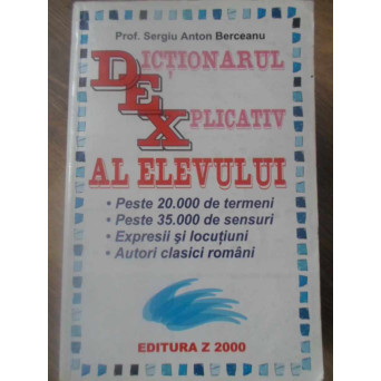 DICTIONARUL EXPLICATIV AL ELEVULUI