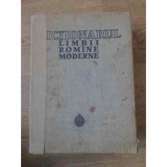 DICTIONARUL LIMBII ROMINE MODERNE (UZAT)