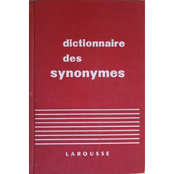 DICTIONNAIRE DES SYNONYMES