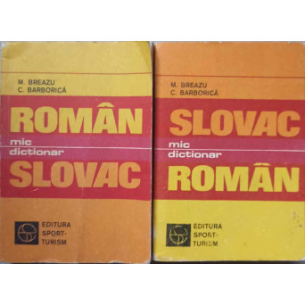 MIC DICTIONAR ROMAN - SLOVAC, SLOVAC - ROMAN