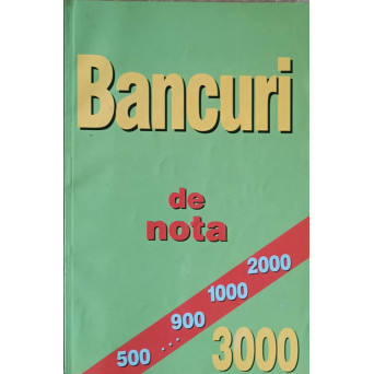 BANCURI DE NOTA 3000