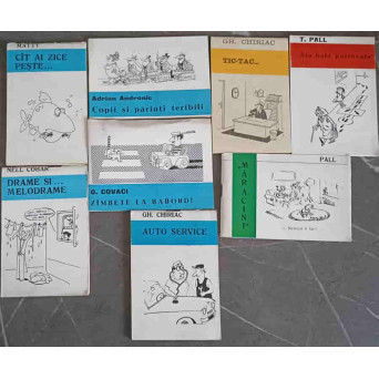 LOT 8 CARTICELE CU CARICATURI