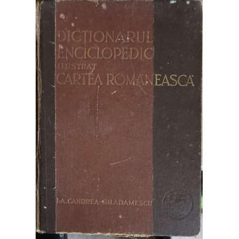 DICTIONARUL ENCICLOPEDIC ILUSTRAT CARTEA ROMANEASCA