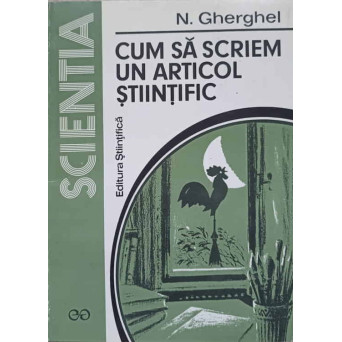 CUM SA SCRIEM UN ARTICOL STIINTIFIC