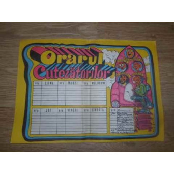 ORARUL CUTEZATORILOR