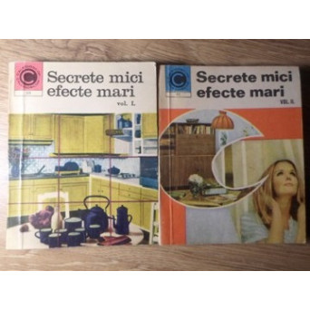 SECRETE MICI, EFECTE MARI VOL.1-2