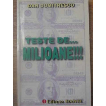 TESTE DE... MILIOANE!!!