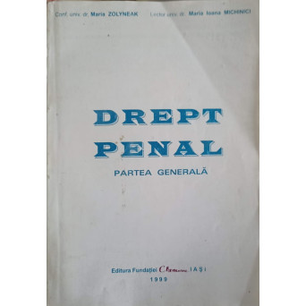 DREPT PENAL PARTEA GENERALA