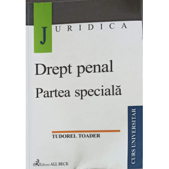 DREPT PENAL. PARTEA SPECIALA