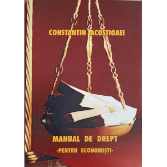 MANUAL DE DREPT PENTRU ECONOMISTI