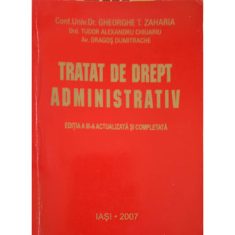 TRATAT DE DREPT ADMINISTRATIV