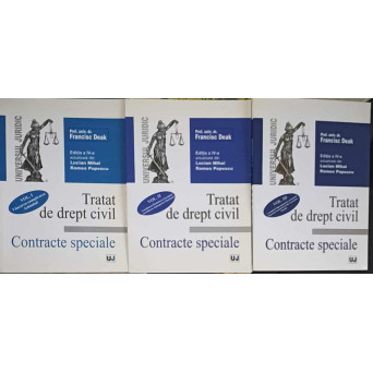 TRATAT DE DREPT CIVIL. CONTRACTE SPECIALE VOL.1-3
