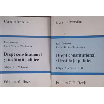 DREPT CONSTITUTIONAL SI INSTITUTII POLITICE VOL.1-2