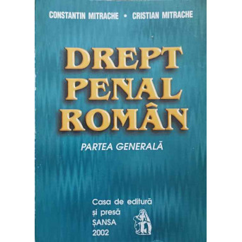 DREPT PENAL ROMAN. PARTEA GENERALA