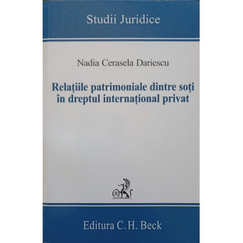 RELATIILE PATRIMONIALE DINTRE SOTI IN DREPTUL INTERNATIONAL PRIVAT