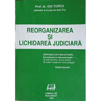 REORGANIZAREA SI LICHIDAREA JUDICIARA