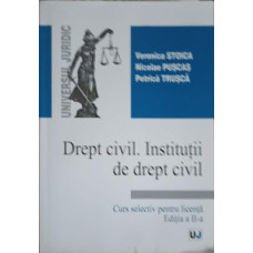 DREPT CIVIL. INSTITUTII DE DREPT CIVIL. CURS SELECTIV PENTRU LICENTA