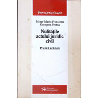 NULITATILE ACTULUI JURIDIC CIVIL. PRACTICA JUDICIARA NULITATILE ACTULUI JURIDIC CIVIL. PRACTICA JUDICIARA