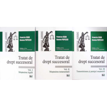 TRATAT DE DREPT SUCCESORAL VOL.1-3