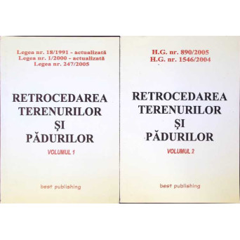 RETROCEDAREA TERENURILOR SI PADURILOR VOL.1-2