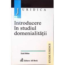 INTRODUCERE IN STUDIUL DOMENIALITATII