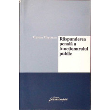 RASPUNDEREA PENALA A FUNCTIONARULUI PUBLIC