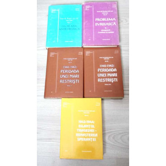 EVREII DIN ROMANIA INTRE ANII 1940-1944 VOL.1-4