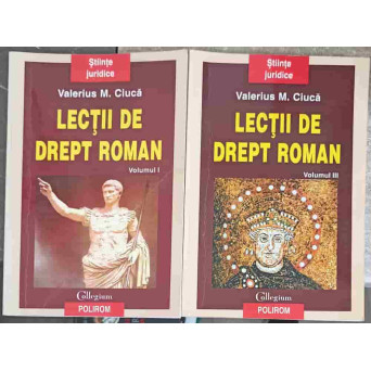 LECTII DE DREPT ROMAN VOL.1, VOL.3