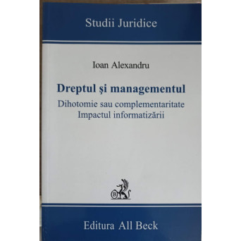 DREPTUL SI MANAGEMENTUL