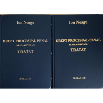DREPT PROCESUAL PENAL VOL.1-2 PARTEA GENERALA, PARTEA SPECIALA
