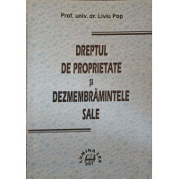 DREPTUL DE PROPRIETATE SI DEZMEMBRARILE SALE DREPTUL DE PROPRIETATE SI DEZMEMBRARILE SALE