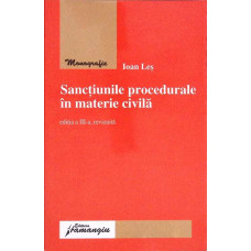 SANCTIUNILE PROCEDURALE IN MATERIA CIVILA