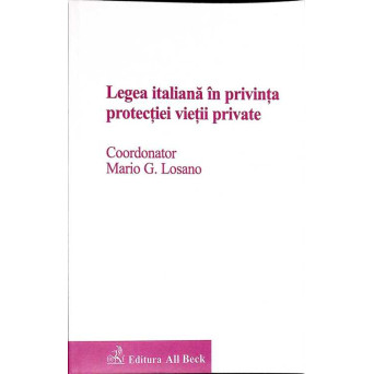LEGEA ITALIANA IN PRIVINTA PROTECTIEI VIETII PRIVATE