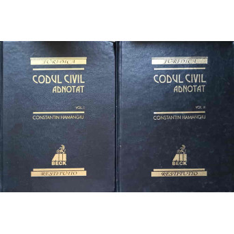 CODUL CIVIL ADNOTAT VOL.1-2