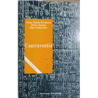 CONTRAVENTIA. INDRUMAR TEORETIC SI PRACTIC