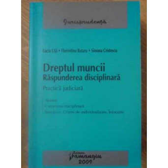 DREPTUL MUNCII. RASPUNDEREA DISCIPLINARA