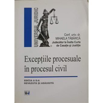 EXCEPTIILE PROCESUALE IN PROCESUL CIVIL