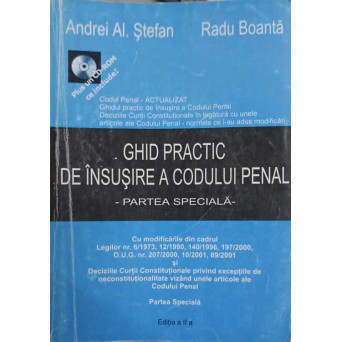 GHID PRACTIC DE INSUSIRE A CODULUI PENAL. PARTEA SPECIALA