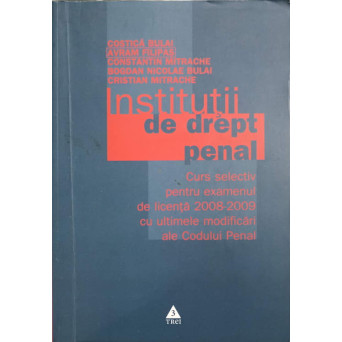 INSTITUTII DE DREPT PENAL
