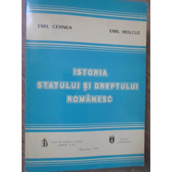 ISTORIA STATULUI SI DREPTULUI ROMANESC