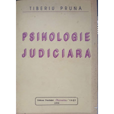 PSIHOLOGIE JUDICIARA