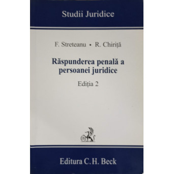 RASPUNDEREA PENALA A PERSOANEI JURIDICE
