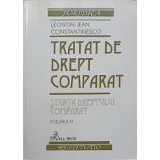 TRATAT DE DREPT COMPARAT VOL.3 STIINTA DREPTULUI COMPARAT
