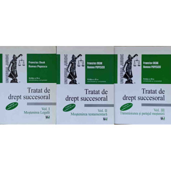 TRATAT DE DREPT SUCCESORAL VOL.1-3