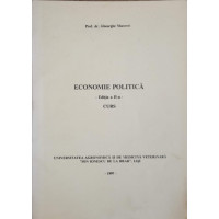 ECONOMIE POLITICA. CURS EDITIA A II-A ECONOMIE POLITICA. CURS EDITIA A II-A