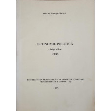 ECONOMIE POLITICA. CURS EDITIA A II-A