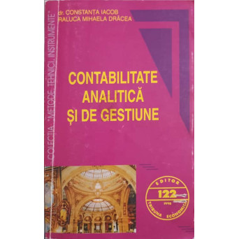 CONTABILITATE ANALITICA SI DE GESTIUNE