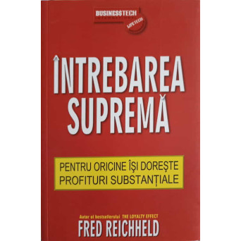 INTREBAREA SUPREMA PENTRU ORICINE ISI DORESTE PROFITURI SUBSTANTIALE