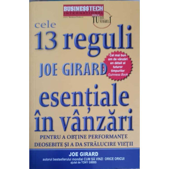 13 REGULI ESENTIALE IN VANZARI