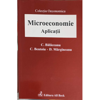 MICROECONOMIE. APLICATII